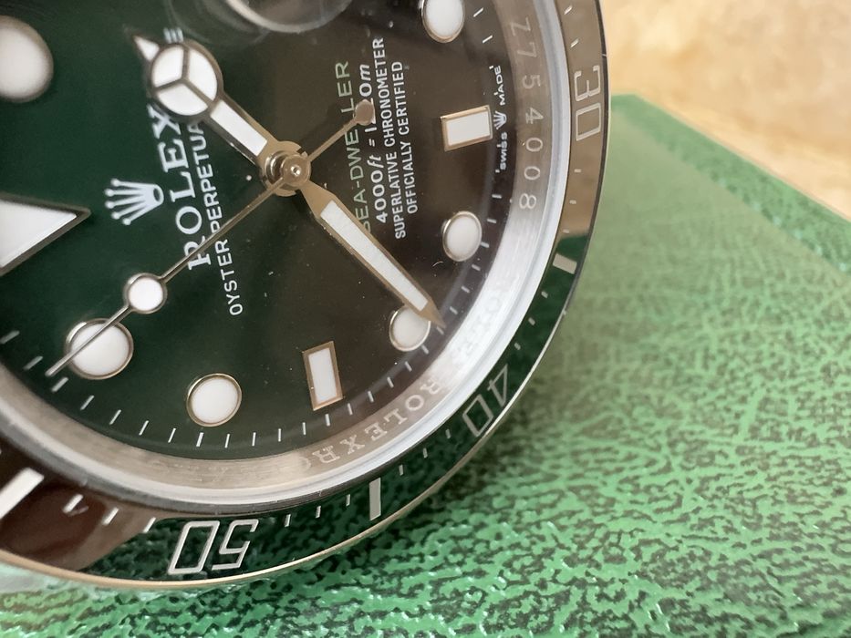 Rolex Submariner Verde e Preto