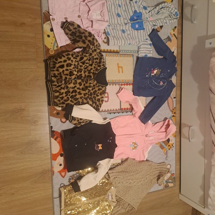 Zestaw BOX paka ubrań  dla dziewczynki 98-104