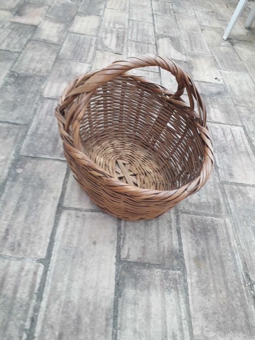 Cesta em Vime Artesanal