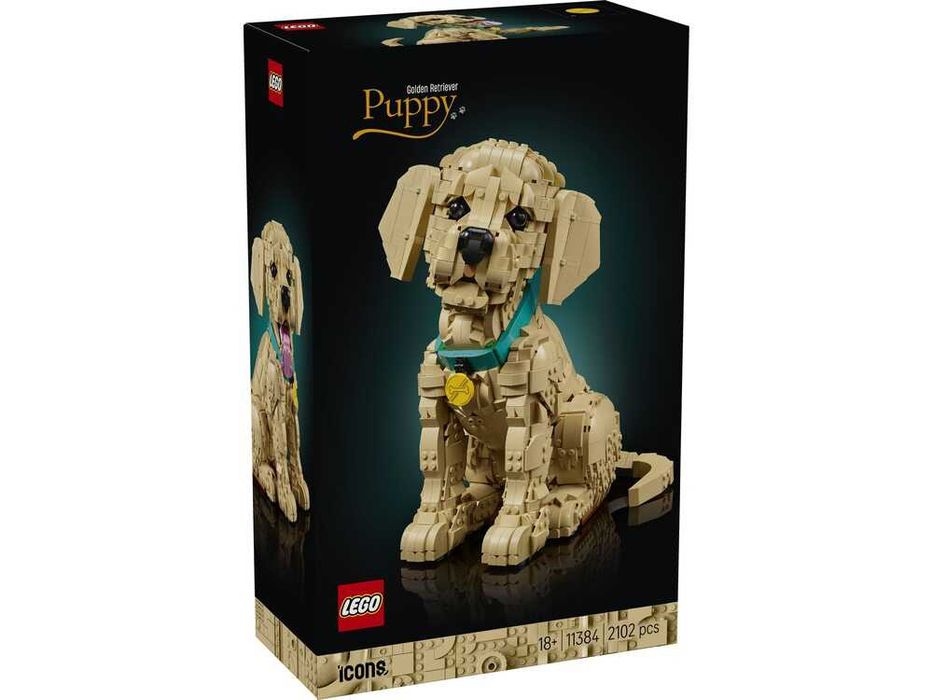 Конструктор LEGO ICONS 11384 Цуценя золотистого ретривера