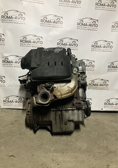 Мотор Renault Scenic 2 Двигун Megan 2 1.6 16v ДвигательK4M 760 782 812