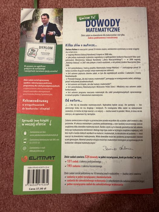 Dowody matematyczne zabiór zadań