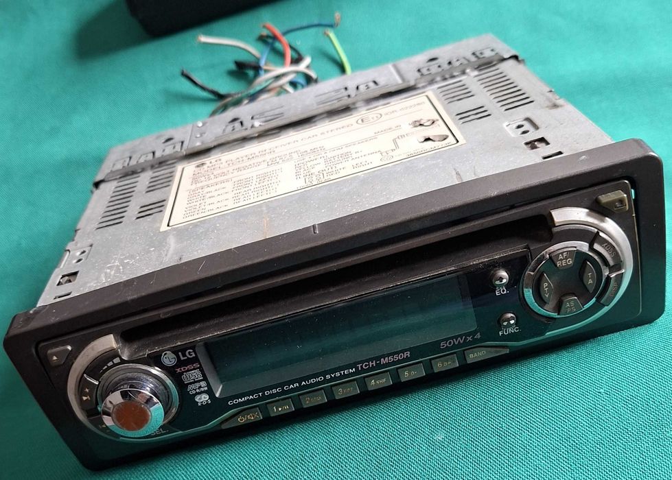Rádio MP3 vintage, LG, TCH-M550R, 4x50W