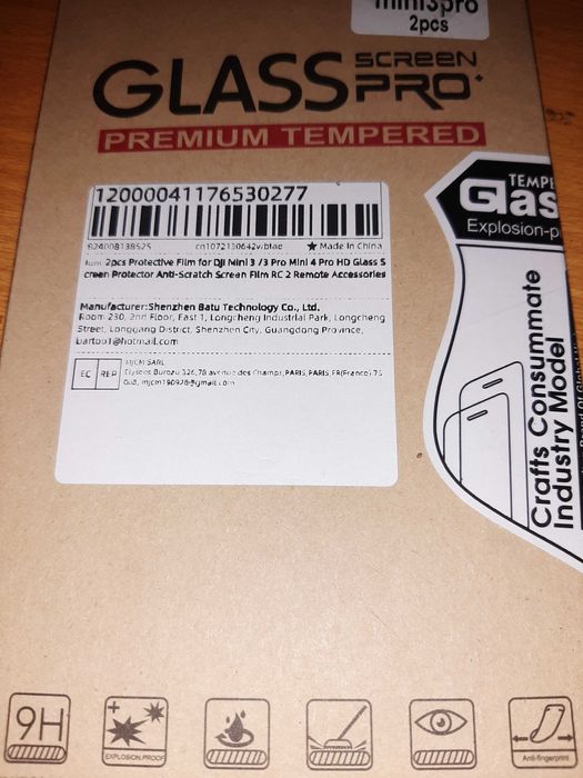 Pelicula protetora de ecran -DJi RC2