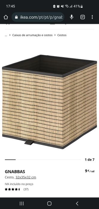 Estante kallax 2x4 preta c/ acessórios