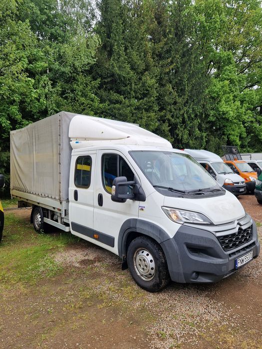 Fiat Ducato doka brygadowy brygadówka 7 osobowy Jumper plandeka euro 5