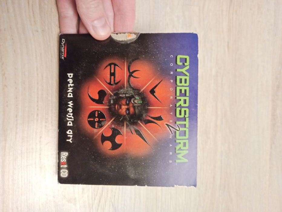 Gra Cyberstorm 2 Corporate wars 1998 Reset CD stara gra komputerowa