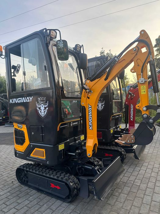 NOWA Minikoparka Kingway Yama H12K DWUSEKCYJNA POMPA Ramię Skr 1,2T