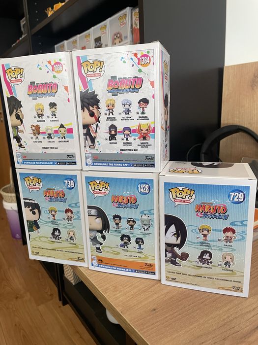 Lote Funko Pop Naruto Boruto