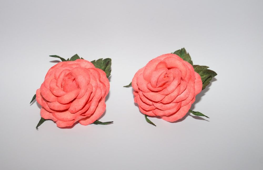 Троянда прикраса у волосся, брошка, чокер