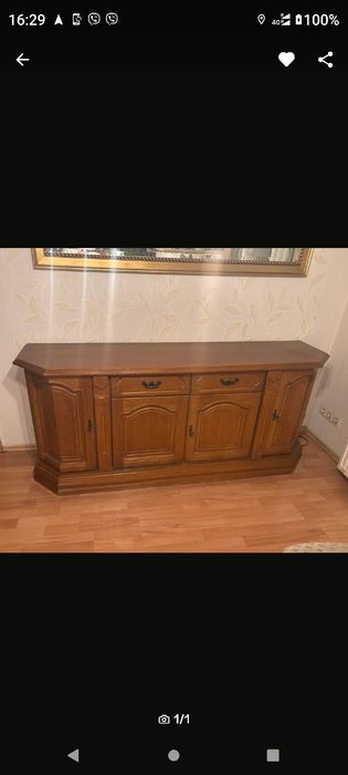 Продам сервант, креденс,вітрина дубова з Німеччини