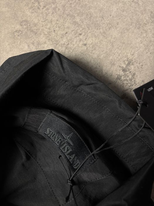 Овершот Stone Island сорочка тепла куртка black вітровка