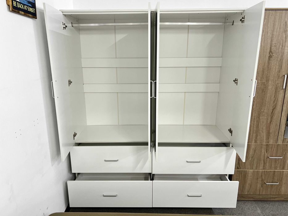 Super barato ROUPEIRO 4 PORTAS COM ESPELHO envio paga na entrega