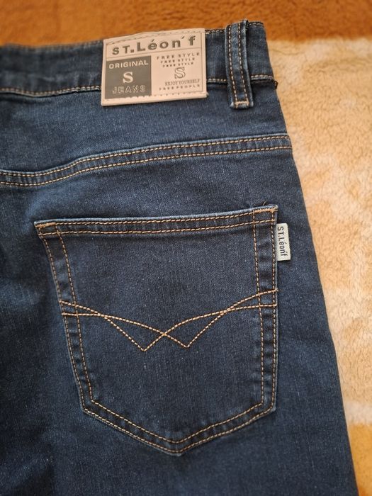 Nowe Spodnie Jeansowe W32 L30 42/101cm. ST. Léon'f .