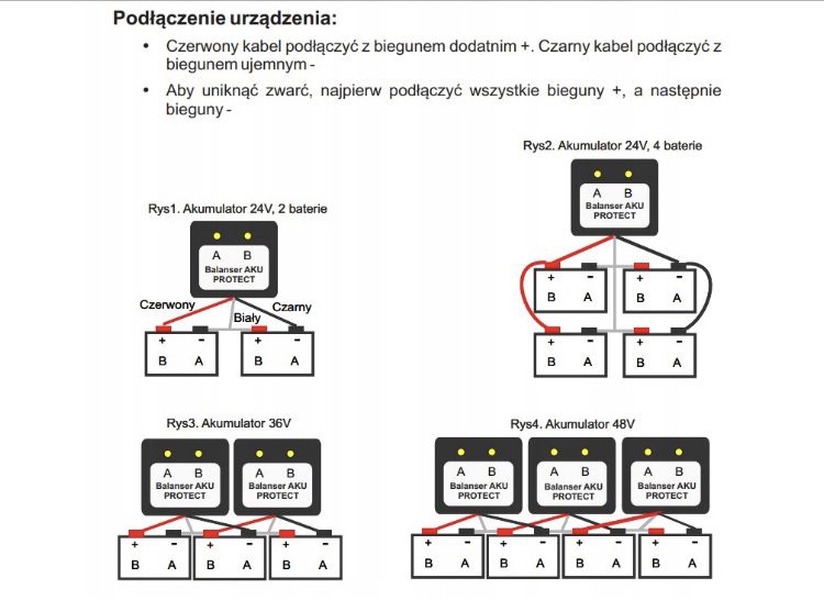 Балансир акумуляторів 12в на 24в 36в 48в  VOLT для ДБЖ Стабілізатор