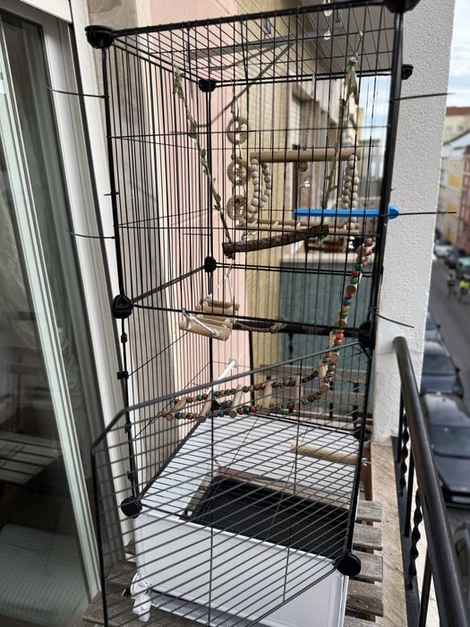 Gaiola grande para passaros ou roedores