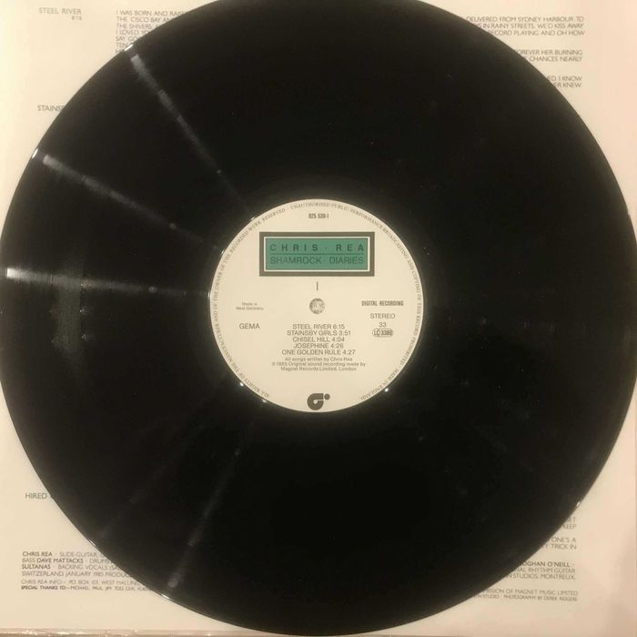 Chris Rea - Shamrock Diaries Lp