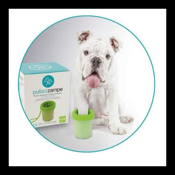 NOVO - LEOPET Limpador de Patas em Silicone para Cães