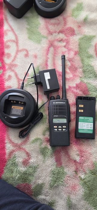 Motorola GP 360 VHF Straż Pkp OsP 2xbateria