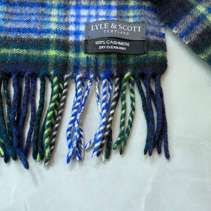 Шерстяний шарф 100% кашеміровий Lyle&Scott