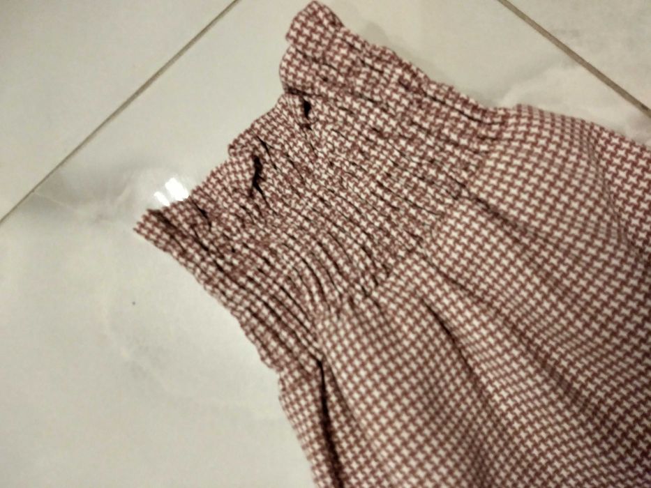 Sukienka  falbany boho