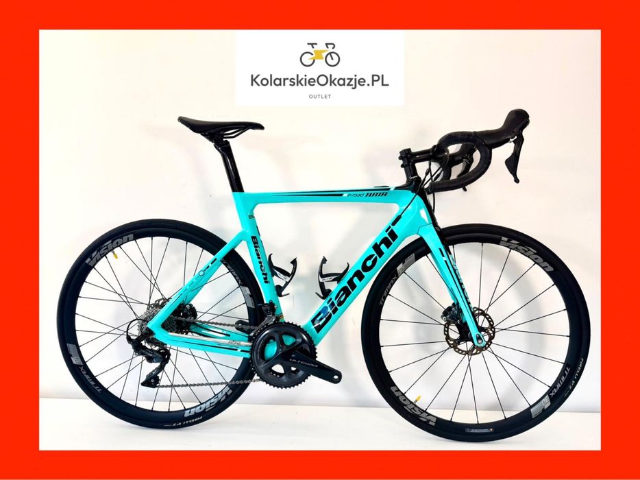 Bianchi Aria E-Road | Ultegra Disc | Mahle X35 | Carbon | Celeste | Rozmiar 55 | E-Road