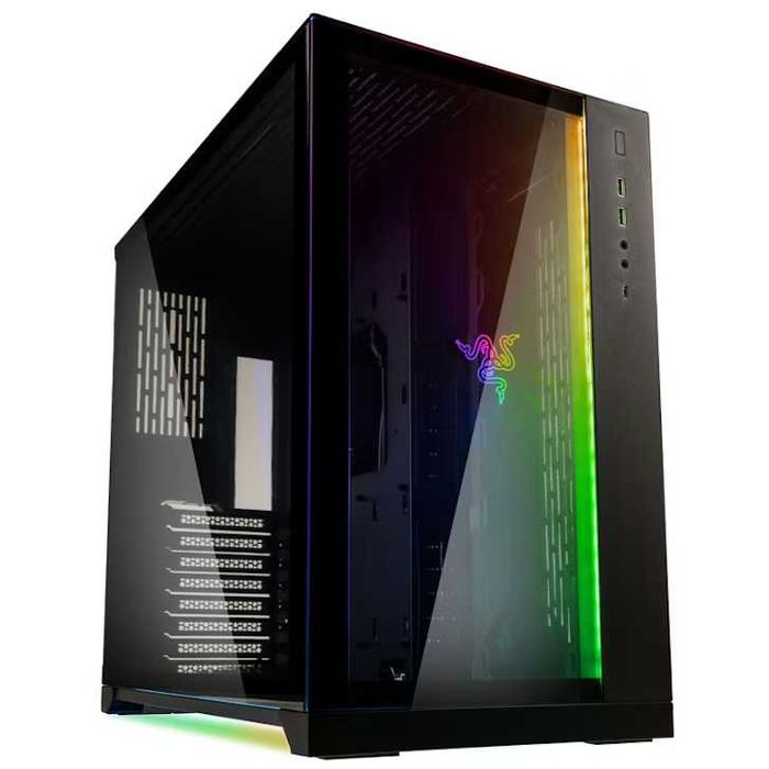 Caixa E-ATX Lian Li O11 Dynamic Razer Edition - Nova / Selada