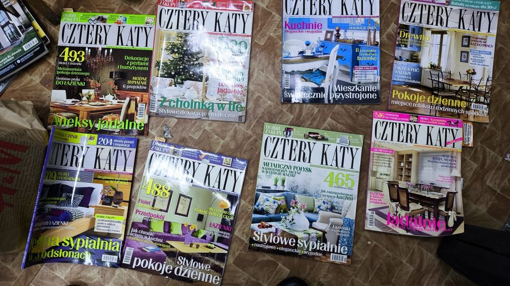 Cztery kąty gazeta vintage