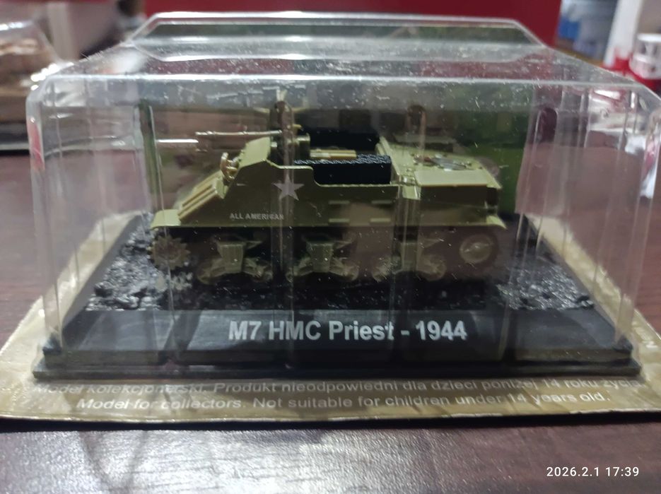 Czołg w skali 1;72 z Amer Com