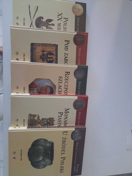5 tomów POLSKA Dzieje Cywilizacji i Narodu