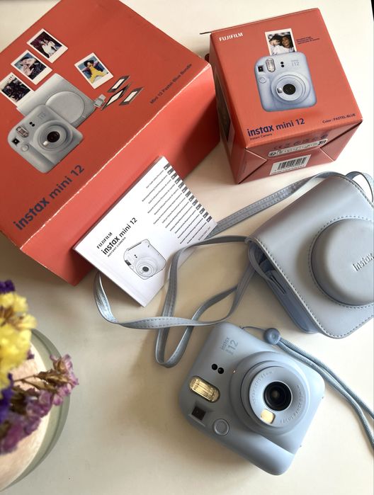 Instax Mini 12 Azul  - Como Nova