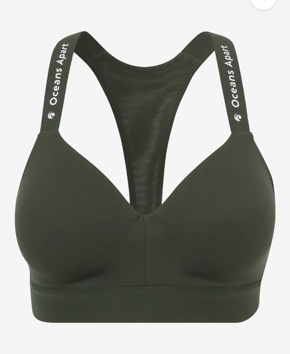 Спортивный топ хаки oceansapart бюстгалтер р.l/xl 90-95 см