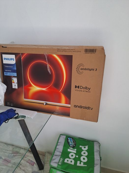 Tv Philips 4k Android tv 43 polegadas