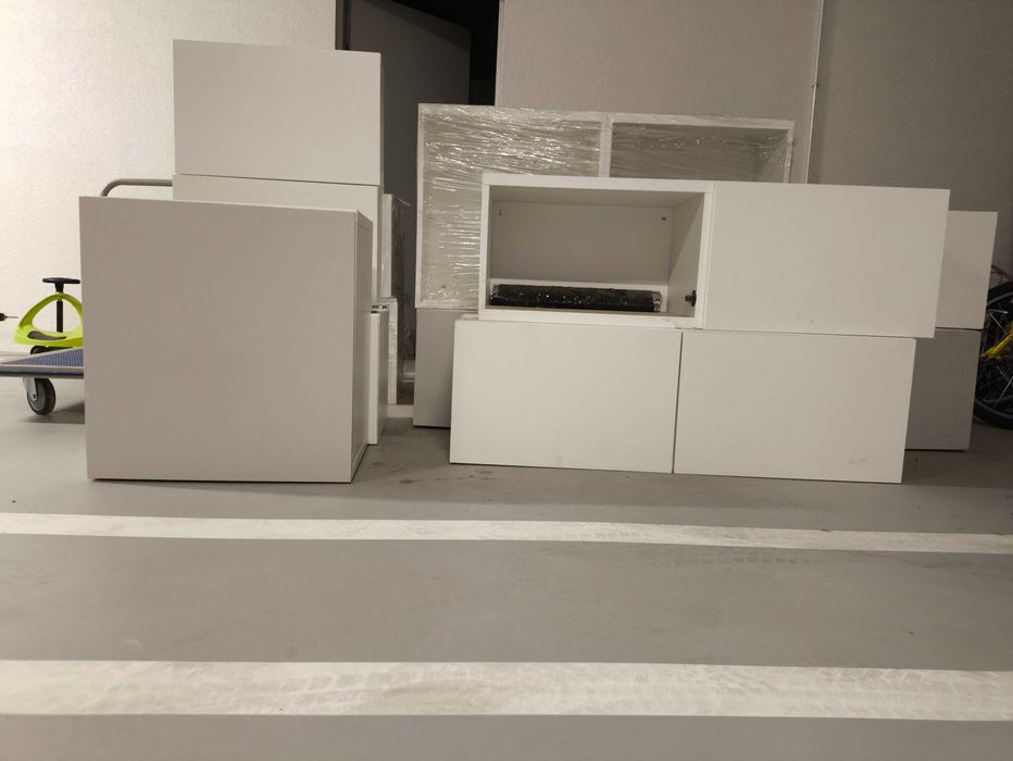 Meble ikea 16 sztuk szafek w różnym stanie