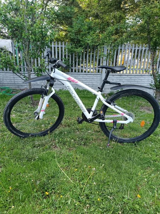 Rower rockrider ST 100 biały Decathlon 26x2,00 górski terenowy resory