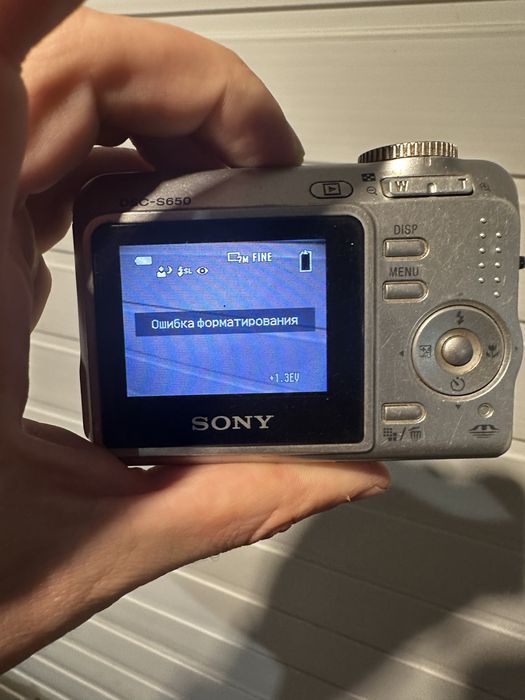 Sony DSC-S650 Фотоаппарат