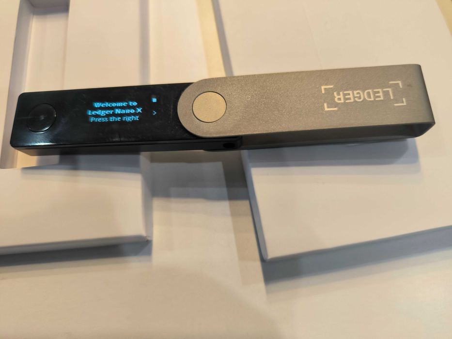 Ledger Nano X – oryginalny portfel kryptowalutowy