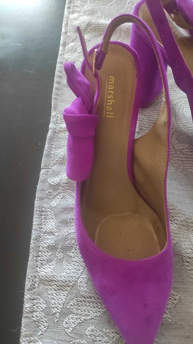 Buty damskie z odkryta piętą