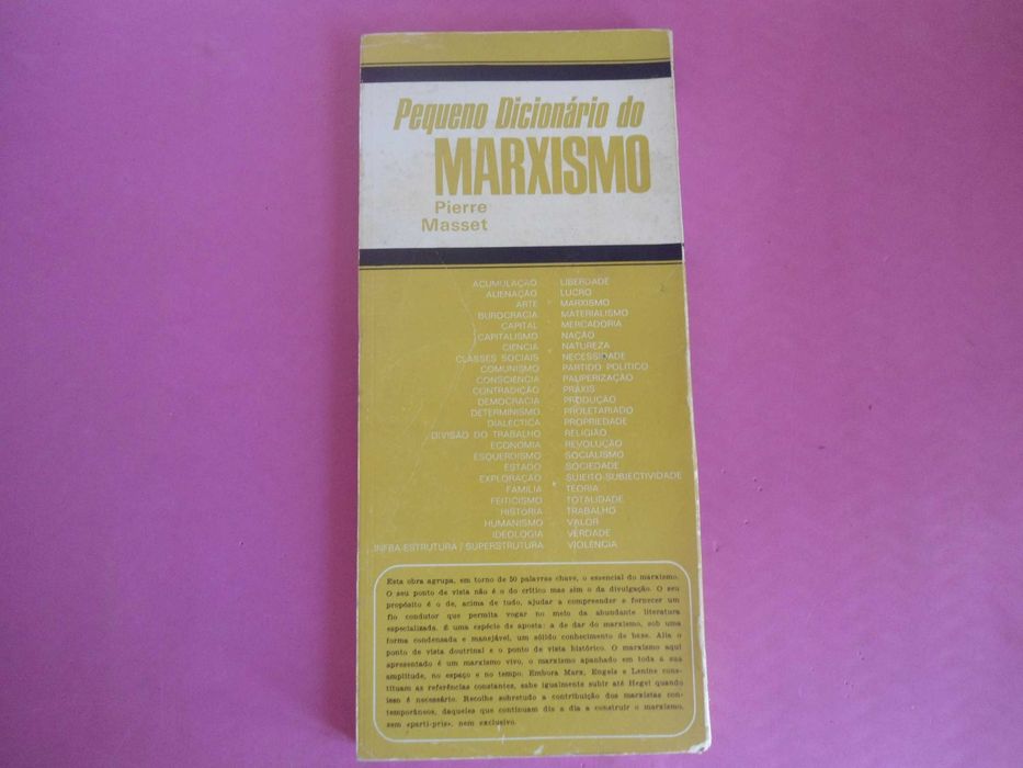 Pequeno Dicionário do Marxismo por Pierre Masset