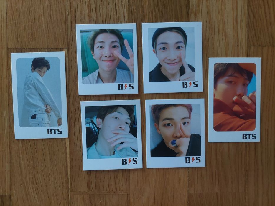 6 Photocards Kpop - Namjoon (RM) BTS