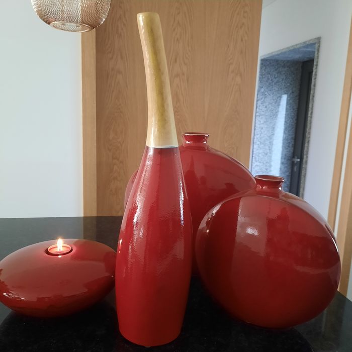 Decoração , lindo conjunto aue fica bem em qualquer lugar da sua casa