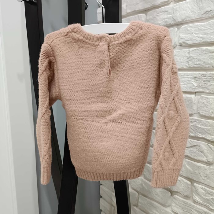 Ciepły sweter dziewczęcy  rozm 86 Primark
