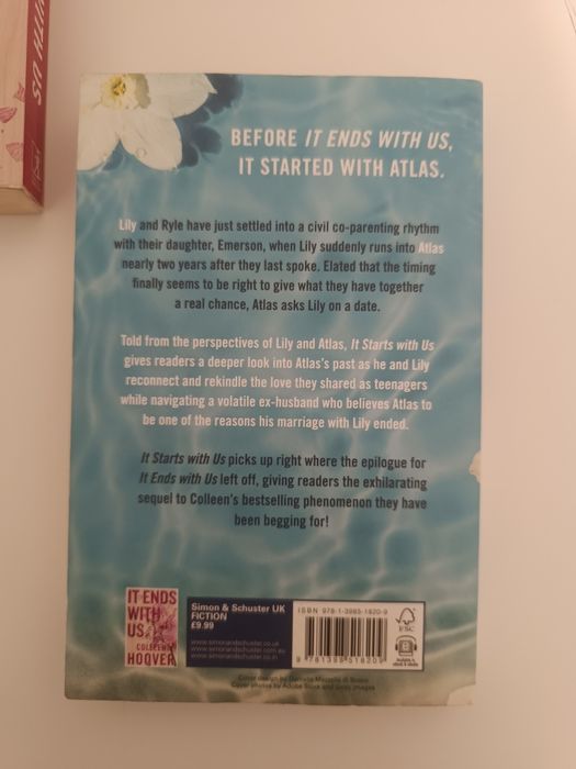 It Starts With US Collen Hoover