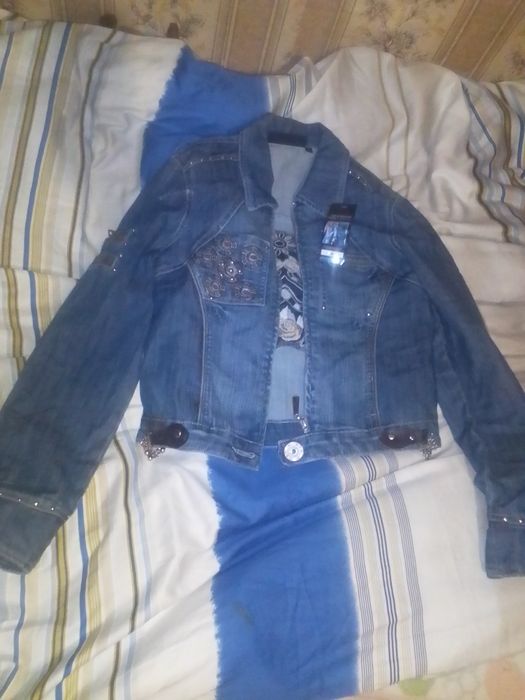 Джинсова  кофта нова