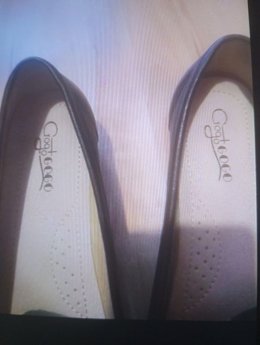 Buty damskie mokasynki 40 na klinie