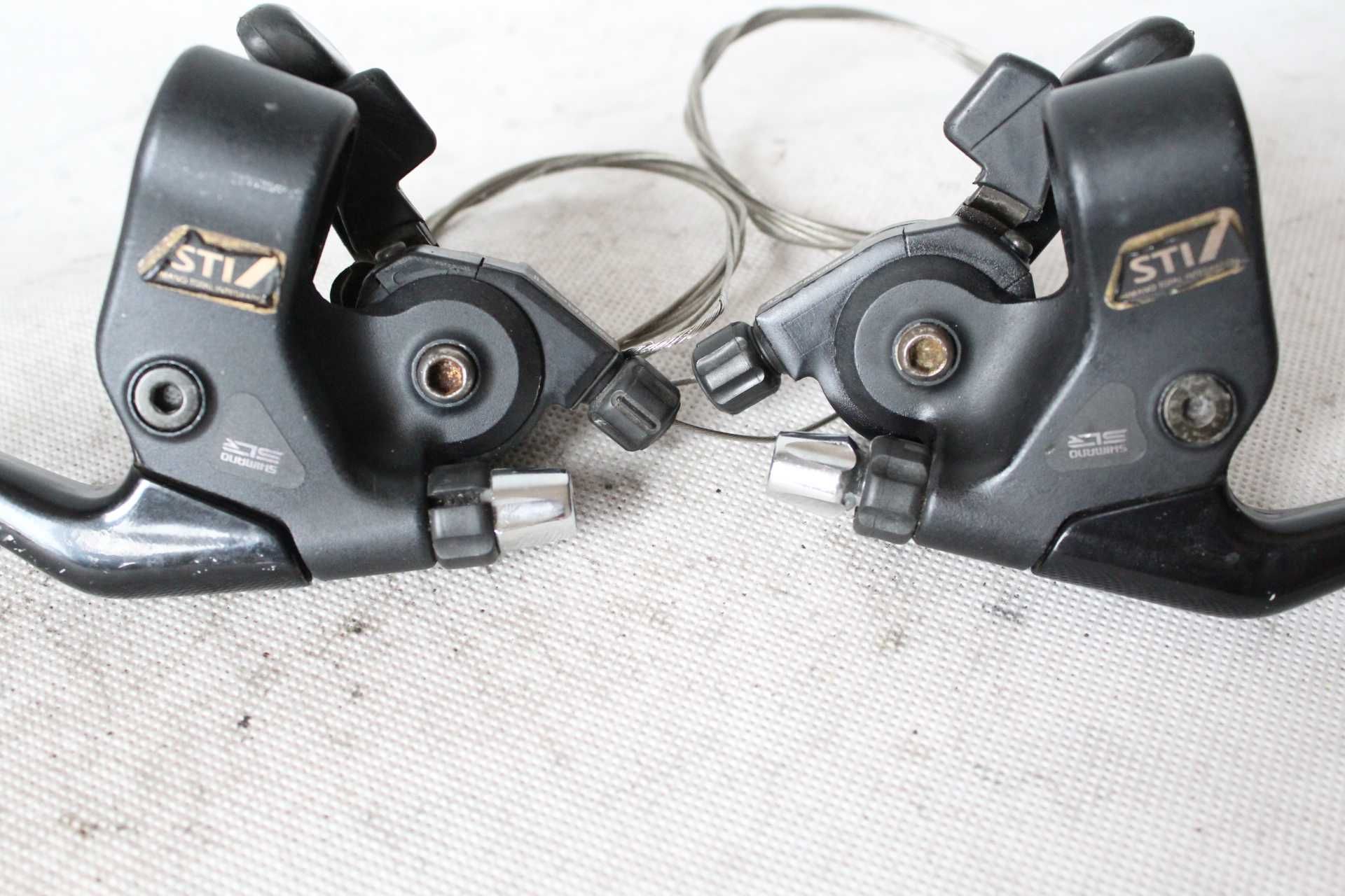 Klamkomanetki shimano deore XT 3x7 sp ST M091 retro mtb cf4 cinawa OLX.pl
