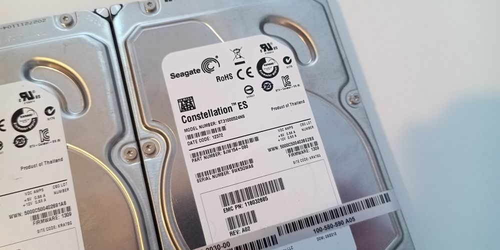 4 HDs 1 TB Seagate