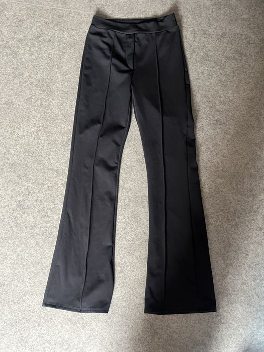 штани брюки кльош обтягуючі, утеплені