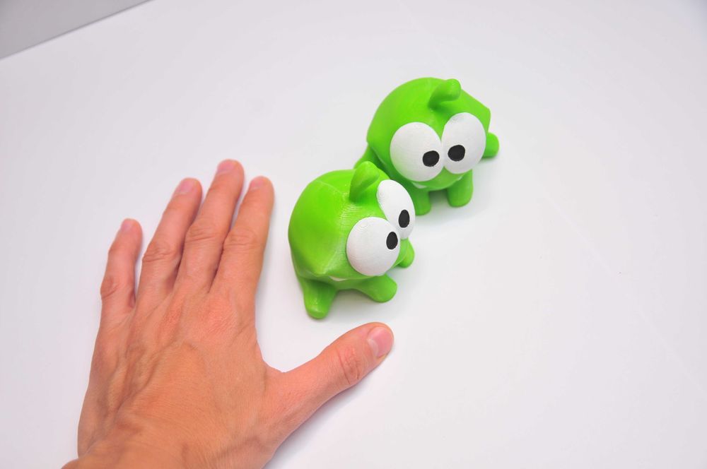 Фигурка Ам Ням малыш монстрик Om Nom Cut the Rope Ам Нем игрушка