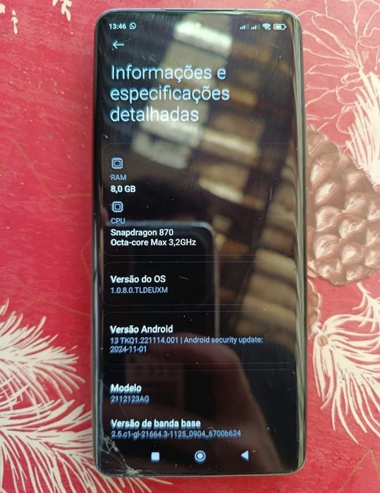 Xiaomi 12X vendo ou troco